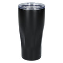Mega Victor Recycled Vacuum Insulated Tumbler 30oz — Black (BK) — blank front view