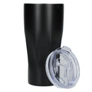 Mega Victor Recycled Vacuum Insulated Tumbler 30oz — Black (BK) — blank front view