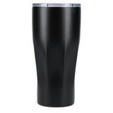 Mega Victor Recycled Vacuum Insulated Tumbler 30oz — Black (BK) — blank front view — 19