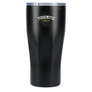 Mega Victor Recycled Vacuum Insulated Tumbler 30oz — Black (BK) — decorated front view