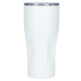 Mega Victor Recycled Vacuum Insulated Tumbler 30oz — White (WH) — blank front view — 10
