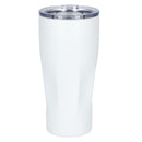 Mega Victor Recycled Vacuum Insulated Tumbler 30oz — White (WH) — blank front view