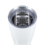 Mega Victor Recycled Vacuum Insulated Tumbler 30oz — White (WH) — blank front view — 6