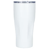 Mega Victor Recycled Vacuum Insulated Tumbler 30oz — White (WH) — blank front view — 11