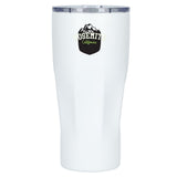 Mega Victor Recycled Vacuum Insulated Tumbler 30oz — White (WH) — decorated front view — 4