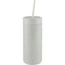 Sol Tonal Recycled Skinny Tumbler 20oz — Fog — blank front view
