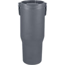 Carnival Recycled Sip Or Swig Tumbler 30oz — Gray (GY) — blank front view