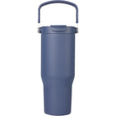 Carnival Recycled Sip Or Swig Tumbler 30oz — Navy (NY) — blank back view