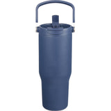Carnival Recycled Sip Or Swig Tumbler 30oz — Navy (NY) — blank front view — 13
