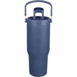 Carnival Recycled Sip Or Swig Tumbler 30oz — Navy (NY) — blank front view — 12
