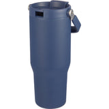 Carnival Recycled Sip Or Swig Tumbler 30oz — Navy (NY) — blank front view — 16