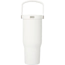 Carnival Recycled Sip Or Swig Tumbler 30oz — White (WH) — blank front view