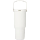 Carnival Recycled Sip Or Swig Tumbler 30oz — White (WH) — blank front view — 3
