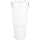 Carnival Recycled Sip Or Swig Tumbler 30oz — White (WH) — blank front view — 8