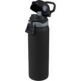 Rhine 2-in-1 Vacuum Eco-Friendly Bottle 30 oz — Black (BK) — blank left angle — 41