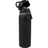 Rhine 2-in-1 Vacuum Eco-Friendly Bottle 30 oz — Black (BK) — blank right angle — 40