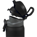 Rhine 2-in-1 Vacuum Eco-Friendly Bottle 30 oz — Black (BK) — blank detail view