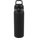 Rhine 2-in-1 Vacuum Eco-Friendly Bottle 30 oz — Black (BK) — blank front view