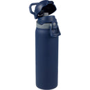 Rhine 2-in-1 Vacuum Eco-Friendly Bottle 30 oz — Navy (NY) — blank right angle