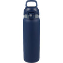 Rhine 2-in-1 Vacuum Eco-Friendly Bottle 30 oz — Navy (NY) — blank front view