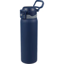 Rhine 2-in-1 Vacuum Eco-Friendly Bottle 30 oz — Navy (NY) — blank front view