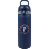 Rhine 2-in-1 Vacuum Eco-Friendly Bottle 30 oz — Navy (NY) — decorated front view — 5