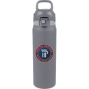 Rhine 2-in-1 Vacuum Eco-Friendly Bottle 30 oz — Stone (ST) — decorated front view