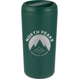 Drake Eco-Friendly Vacuum Insulated Tumbler 16oz — Green (GR) — decorated front view — 18