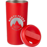 Drake Eco-Friendly Vacuum Insulated Tumbler 16oz — Red (RD) — decorated front view — 2