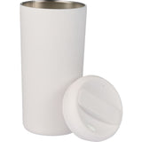 Drake Eco-Friendly Vacuum Insulated Tumbler 16oz — White (WH) — blank product view — 28