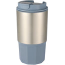 Brit Eco-Friendly Tumbler 15oz — Gray (GY) — blank front view