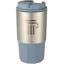 Brit Eco-Friendly Tumbler 15oz — Gray (GY) — decorated front view