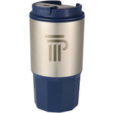 Brit Eco-Friendly Tumbler 15oz — Navy (NY) — decorated front view — 10