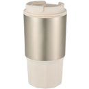 Brit Eco-Friendly Tumbler 15oz — White (WH) — blank front view
