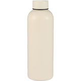 Cleave Recycled Stainless Steel Bottle 25oz — Cream (CR) — blank front view — 15