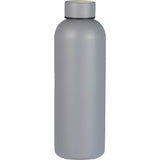 Cleave Recycled Stainless Steel Bottle 25oz — Stone (ST) — blank front view — 11
