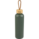 Tania Recycled Bottle w/ FSC® 100% Bamboo Lid 26oz — Sage Green — blank back view — 31