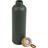 Tania Recycled Bottle w/ FSC® 100% Bamboo Lid 26oz — Sage Green — blank front view — 27