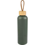 Tania Recycled Bottle w/ FSC® 100% Bamboo Lid 26oz — Sage Green — blank front view — 28