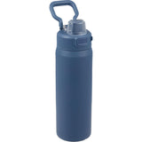 Canyon Recycled Stainless Steel Bottle 30oz — Nightfall Blue — blank right angle — 21
