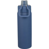 Canyon Recycled Stainless Steel Bottle 30oz — Nightfall Blue — blank back view — 20