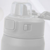 Canyon Recycled Stainless Steel Bottle 30oz — White (WH) — blank detail view — 5
