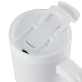 Peak Recycled Insulated Sip Or Swig Mug 24 oz — White (WH) — blank detail view — 11