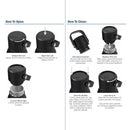 Explorer Threadless Recycled Stainless Bottle 25oz — White (WH) — blank detail view