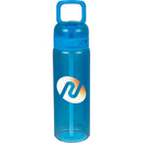 Era Recycled Plastic Bottle 27oz — Process Blue (PBL) — decorated front view