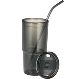 Mia Recycled Acrylic Tumbler 24oz — Smoke (SM) — blank product view — 3