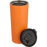 Leeston Copper Vacuum Insulated Tumbler 24 oz — Orange (OR) — blank left angle — 11