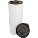 Leeston Copper Vacuum Insulated Tumbler 24 oz — White (WH) — blank left angle — 19