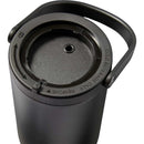 Trinity 30 oz Recycled Leakproof Straw Tumbler — Black (BK) — blank detail view