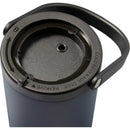 Trinity 30 oz Recycled Leakproof Straw Tumbler — Navy (NY) — blank detail view